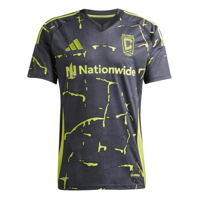 Image of adidas Columbus Crew Away Shirt 2025 2026 Adults Black male S