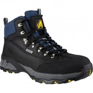 Image of Amblers Mens Safety FS161 Waterproof Hiker Safety Boots Black Size 4