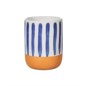 Image of Paros Blue Stripe Tumbler
