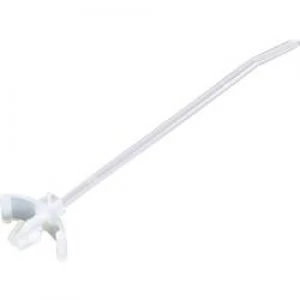 Image of Cable tie 100 mm Ecru Spring toggle Heat resistant HellermannTy