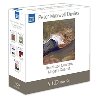 Image of Maggini Quartet - Peter Maxwell Davies: The Naxos Quartets CD