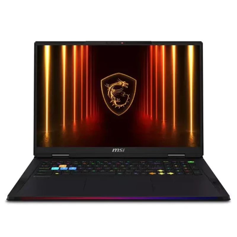 Image of MSI Raider A18 HX A9 Gaming Laptop, AMD Ryzen 9 9955HX3D, 64GB DDR5 (2x32GB), 2TB SSD, 18" UHD+ (3840x2400) MiniLED IPS 120Hz, NVIDIA GeForce RTX