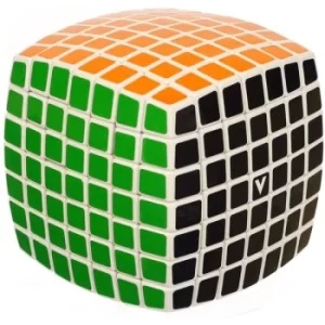 Image of V-CUBE 7x7 White Pillow