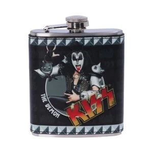 Image of The Demon KISS 7oz Hip Flask