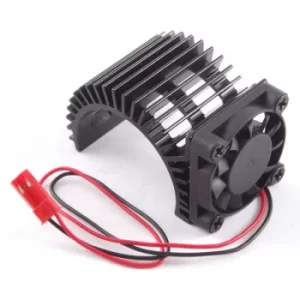 Image of Fastrax Aluminium Motor Heatsink Fan Unit (Fan On Side)