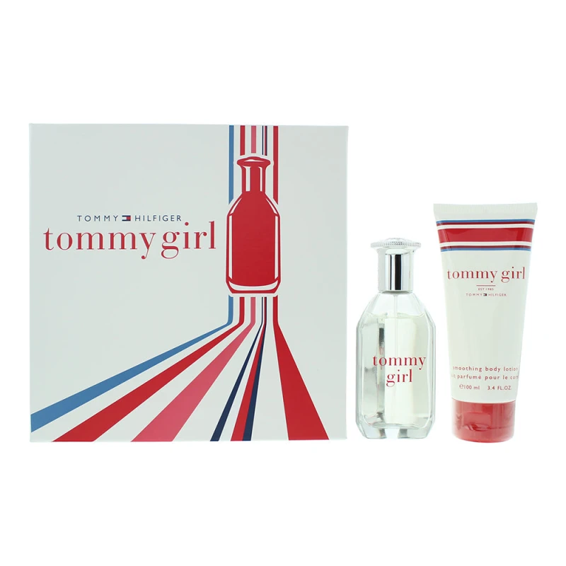 Image of Tommy Hilfiger Tommy Girl Gift Set 50ml Eau de Toilette + 100ml Body Lotion