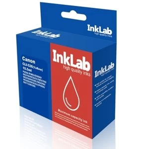 Image of InkLab Canon CLI526 Yellow Ink Cartridge