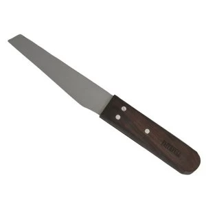 Image of Faithfull Shoe Knife 112mm (4.3/8in) - Hardwood Handle