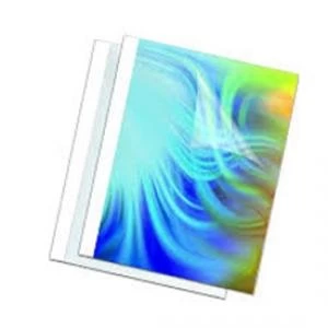 Image of Fellowes 5391202 Standing Thermal Cover White 8mm 100 Pack