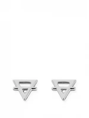 Image of ChloBo Earth Stud Earrings, Silver, Women