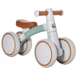 Image of Reiten Baby Balance No Pedal Bicycle - Grey/Brown/Green