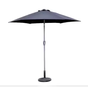 Image of Sturdi Round 2.5m Aluminium Parasol (base not included) - Black