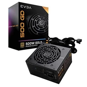 Image of EVGA 500 GD, 80+ GOLD 500W, 5 Year Warranty, Power Supply 100-GD-0500-V3 (UK)
