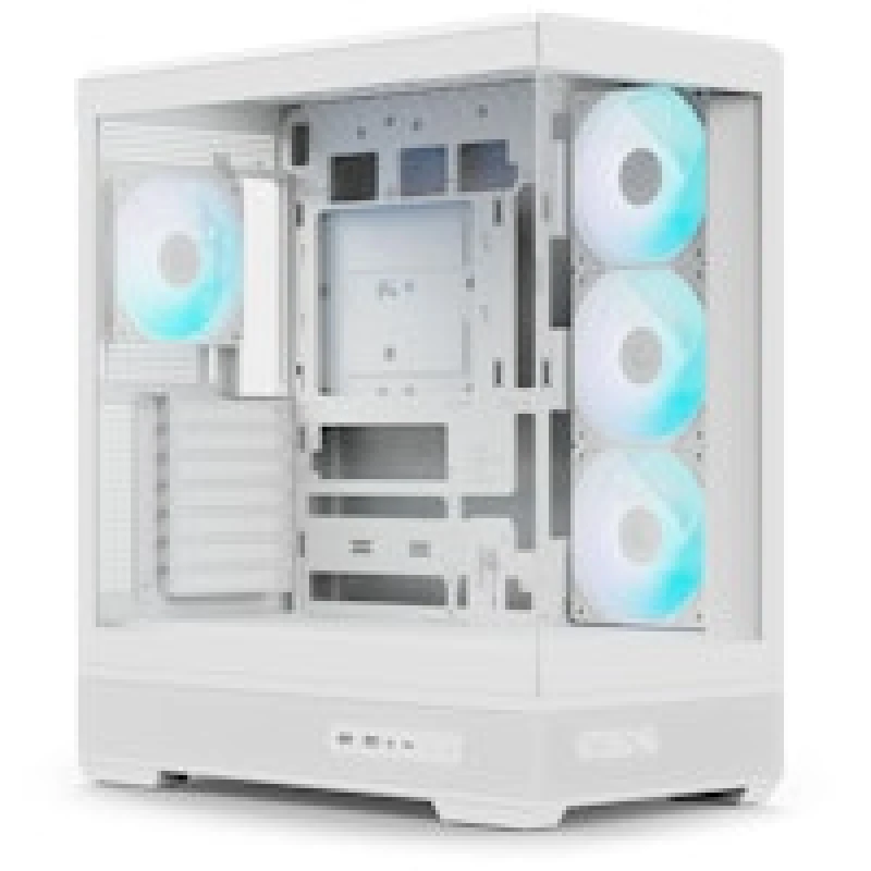 Image of Aerocool EU Product - Geh Midi P500B-Digi White ARGB ACCS-P500B-DIGI-