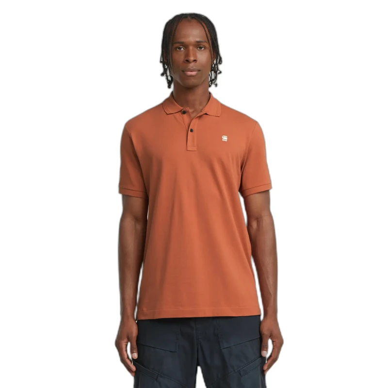 Image of G-Star Striped polo shirt G-Star Dunda Rouge Male M