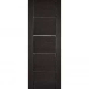 Image of Vancouver Internal Dark Grey Laminate 5 Panel Door - 762 x 1981mm