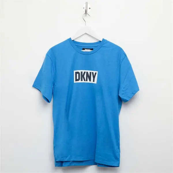 Image of DKNY Iceman Lounge T Shirt Regular Fit T-Shirts S Blue 30300418350