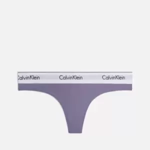 Image of Calvin Klein Underwear Cotton-Blend Thong - M