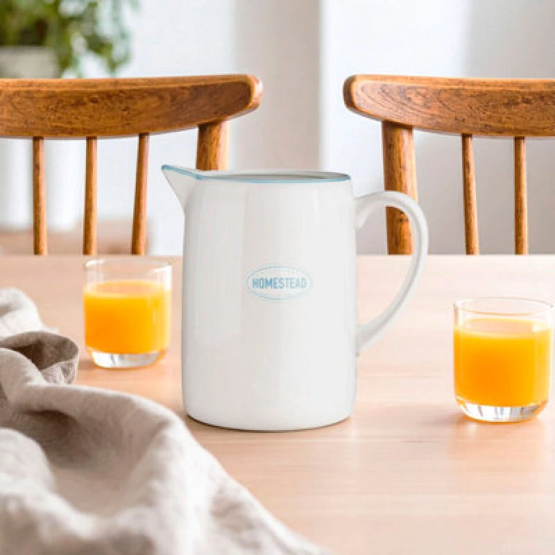 Image of Premier Housewares Homestead Pitcher White