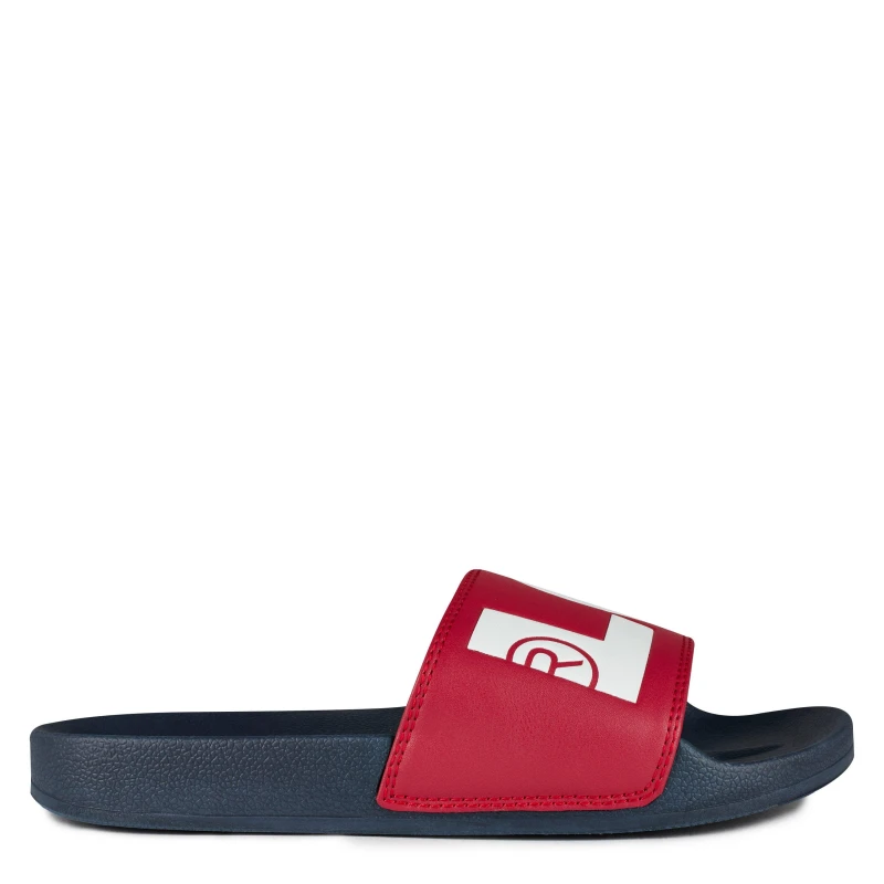 Image of Levis June Pool Shoes - Red Red 7