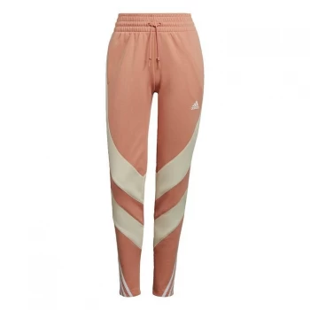 Image of adidas Sportswear Colorblock Tracksuit Bottoms Wom - Ambient Blush