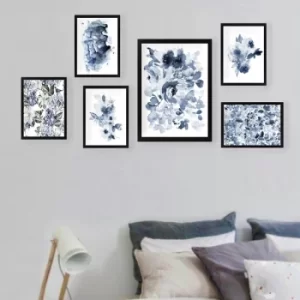 Image of SET_059 Multicolor Decorative Framed Painting (6 Pieces)