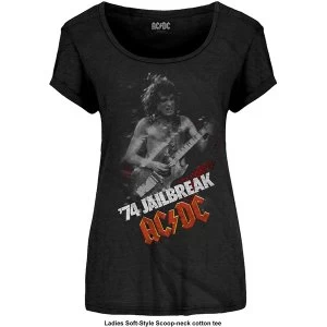 Image of AC/DC - Jailbreak Womens Medium T-Shirt - Black