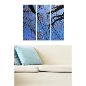 Image of MDF439171 Multicolor Decorative MDF Painting (3 Pieces)