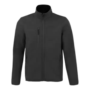 Image of SOLS Mens Radian Soft Shell Jacket (M) (Charcoal)