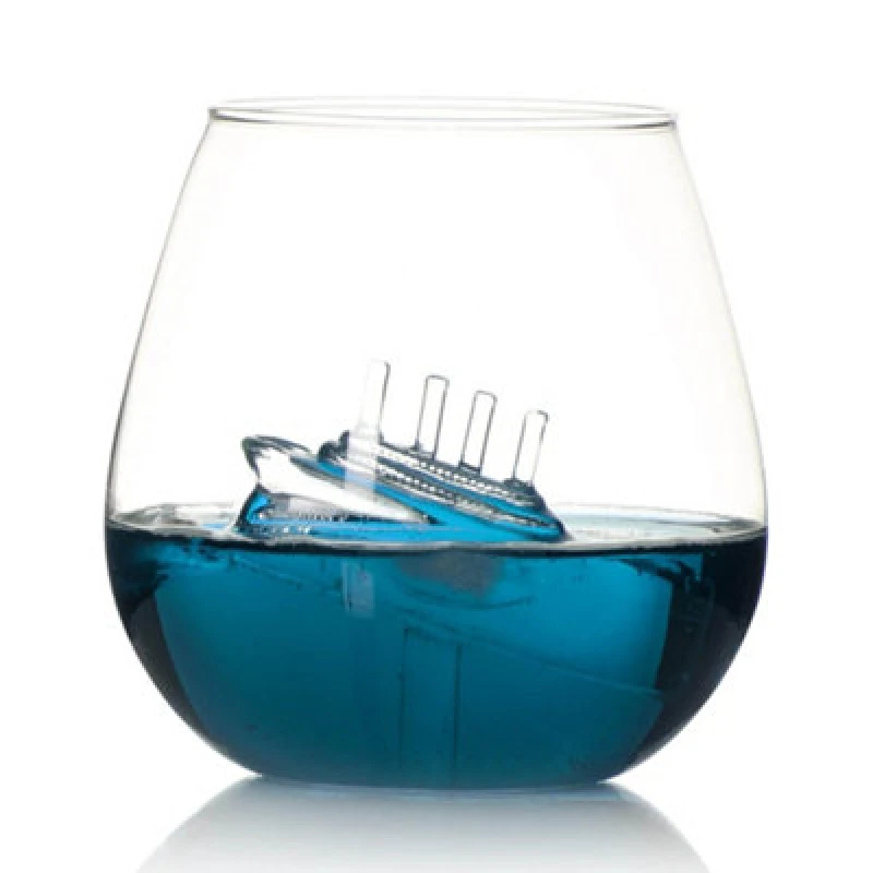 Image of Bar Bespoke Bar Bespoke Ship in A Glass 500ml - Transparent in Clear Clear One Size Unisex 5013313005476