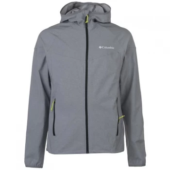 Image of Columbia Canyon Softshell Jacket Mens - Grey Ash