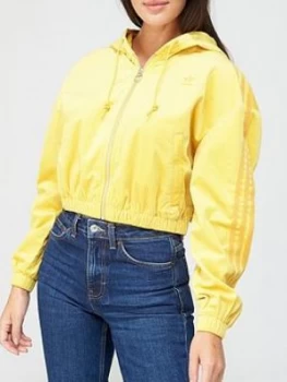 Image of Adidas Originals Comfy Cords Track Top - Yellow