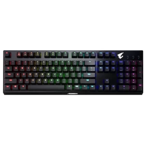 Image of Gigabyte Aorus K9 Optical USB RGB Fusion 2.0 LED Gaming Keyboard with Mechanical Flaretech Optical Red Switch UK Layout