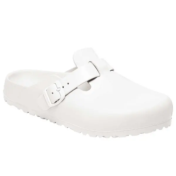 Image of Birkenstock Womens Boston Eva Sandals White, 6