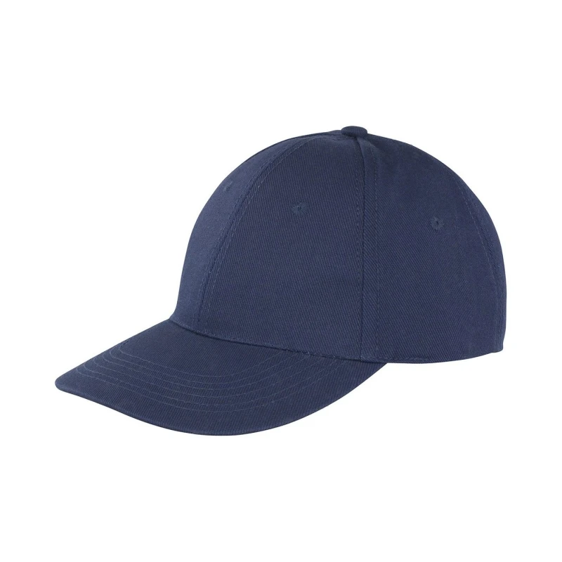 Image of Result Result Men Memphis Brushed Cotton Cap in Navy Navy One Size Male 5063425930098