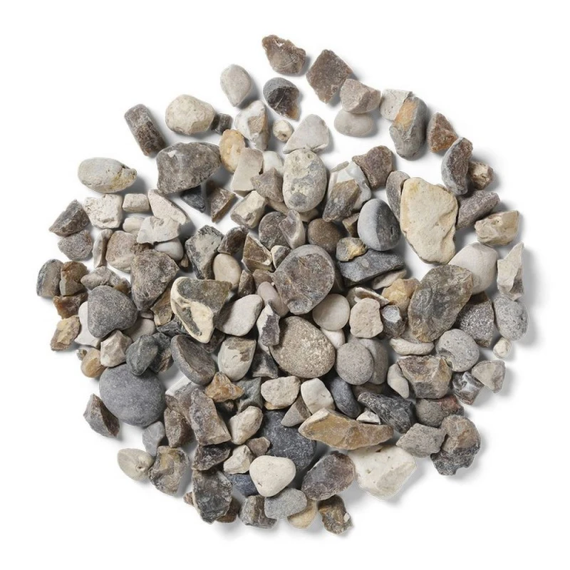 Image of Buttercup Farm 15-22mm Multi-coloured stone Chippings, Aggregate Bulk Bag - 850 kilos Multicolor Unisex