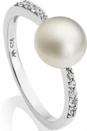 Image of Jersey Pearl Amberley Freshwater Pearl Rng Size N JEWEL AMR1-N