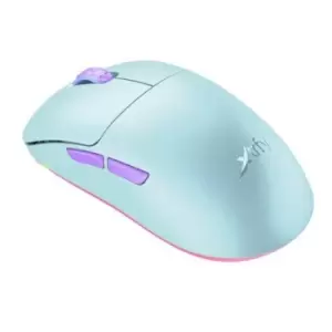 Image of Xtrfy M8 Wired/Wireless Gaming Mouse 400-26000 CPI Low Front Ultra-light Unique Symmetrical Shape Frosty Mint