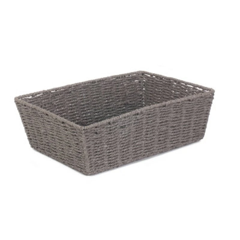 Image of Red Hamper Pt150 Paper Extra Large Grey Paper Rope Serving Tray