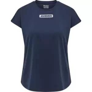 Image of Hummel Tia Loose T Shirt Womens - Blue