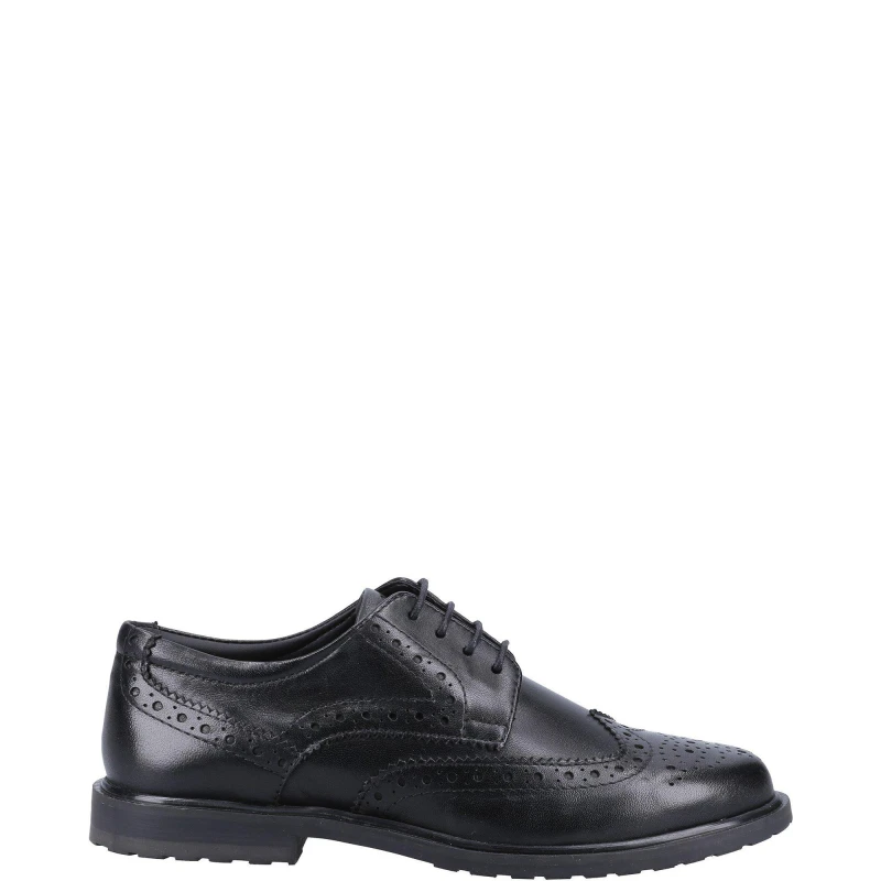 Image of Hush Puppies Verity Brogue Black female 6 (39)
