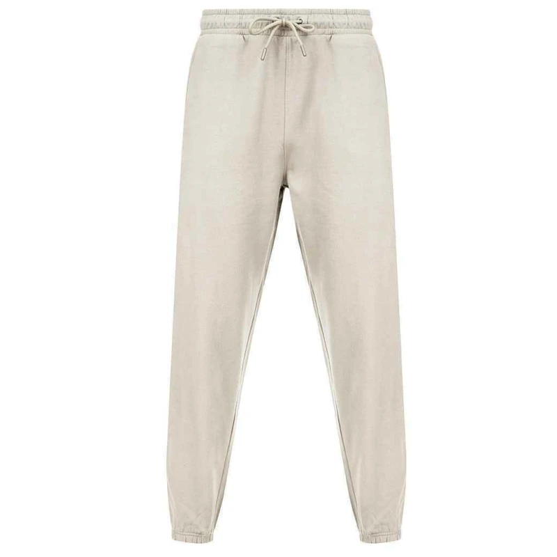 Image of SF Mens Cuffed Jogging Bottoms in Light Stone Size: XS Light Stone Male XS
