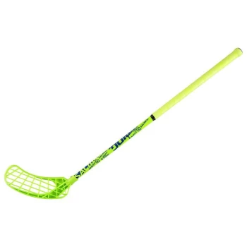 Image of Salming Quest Floorball Stick Juniors - Lime/Blue
