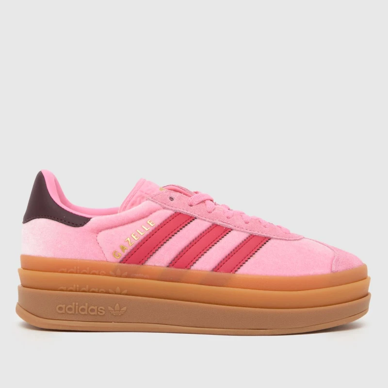 Image of adidas pink gazelle bold Girls Youth trainers Pink UK 4 (EU 36?)
