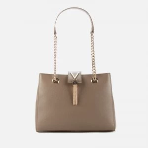Image of Valentino Bags Womens Divina Tote Bag - Taupe