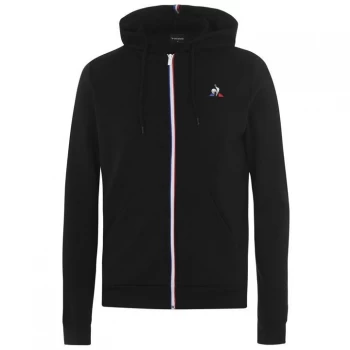 Image of Le Coq Sportif Essential Full Zip Hoodie - Black