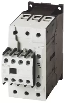 Image of Eaton 3 Pole Contactor - 50 A, 400 V Coil, 2NC, 2NO, 22 kW