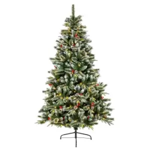 Image of 7ft New Jersey Pre-Lit Artificial Christmas Tree