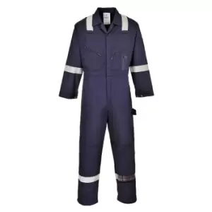 Image of Portwest C814 Iona Cotton Coverall Navy 5XL