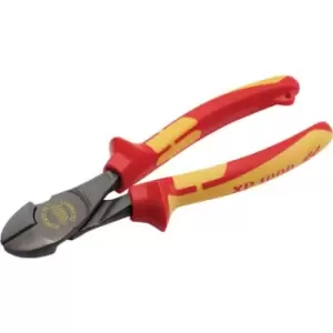Image of Draper XP1000 VDE Tethered High Leverage Side Cutters 180mm